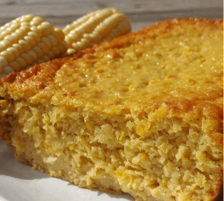 Pastel de elote Tipicos Margoth